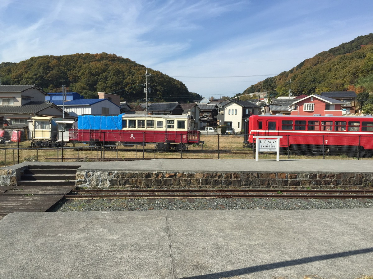 風の道(下津井駅跡)