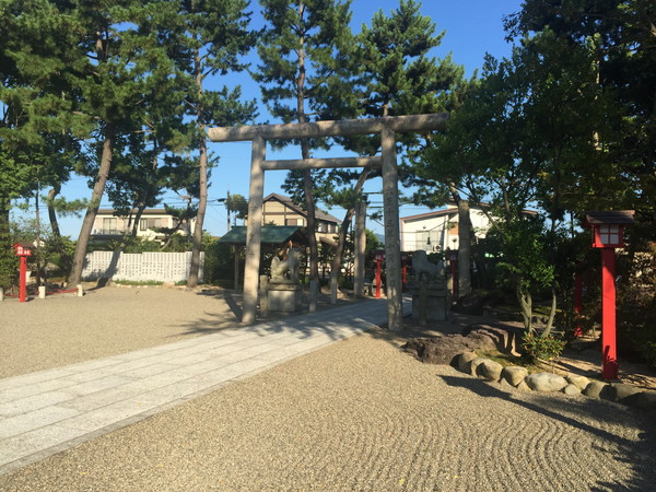 藤田神社の境内の写真
