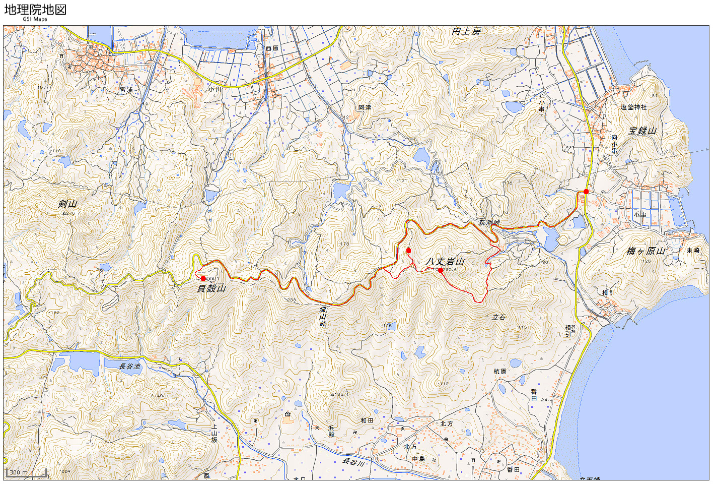 貝殻山 ― 岡山市南部の干拓地、瀬戸内海を一望できる山