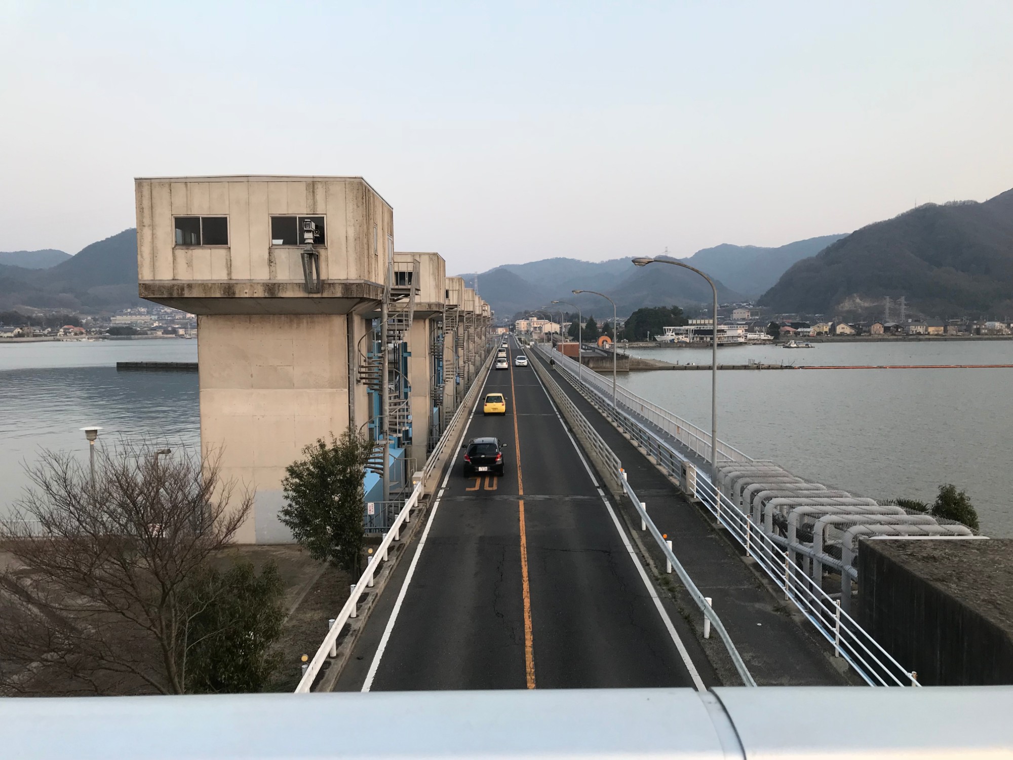 児島湾締切堤防