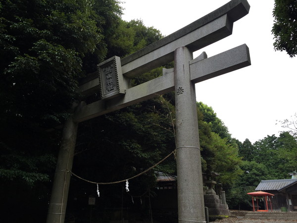 熊山神社の石鳥居