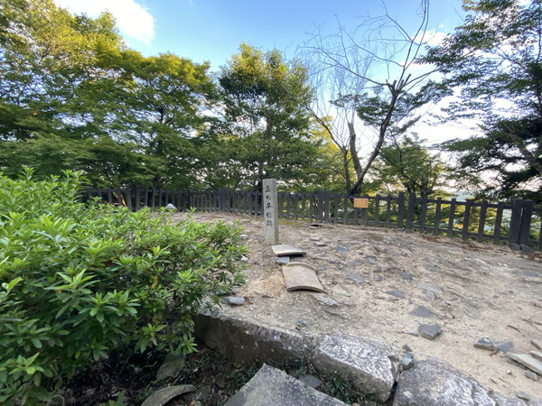 天守と石垣の写真