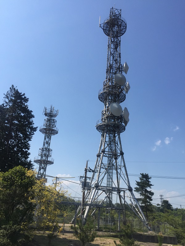 遥照山山頂からの眺めの写真
